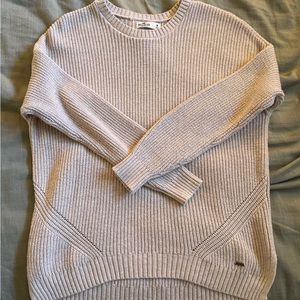 Hollister Cream Sweater Size Medium